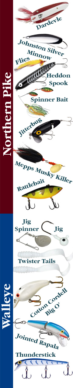 Best Lures & Baits for Walleye & Northern Pike